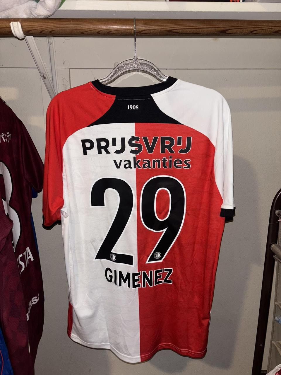 Castore 24/25 Gimenez Feyenoord Home Kit Size US L / EU 52-54 / 3 - 2 Thumbnail