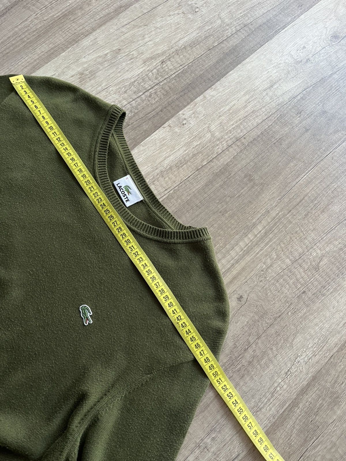 Lacoste × Vintage Lacoste Sweater, 100% Cotton, Original Size US L / EU 52-54 / 3 - 12 Thumbnail