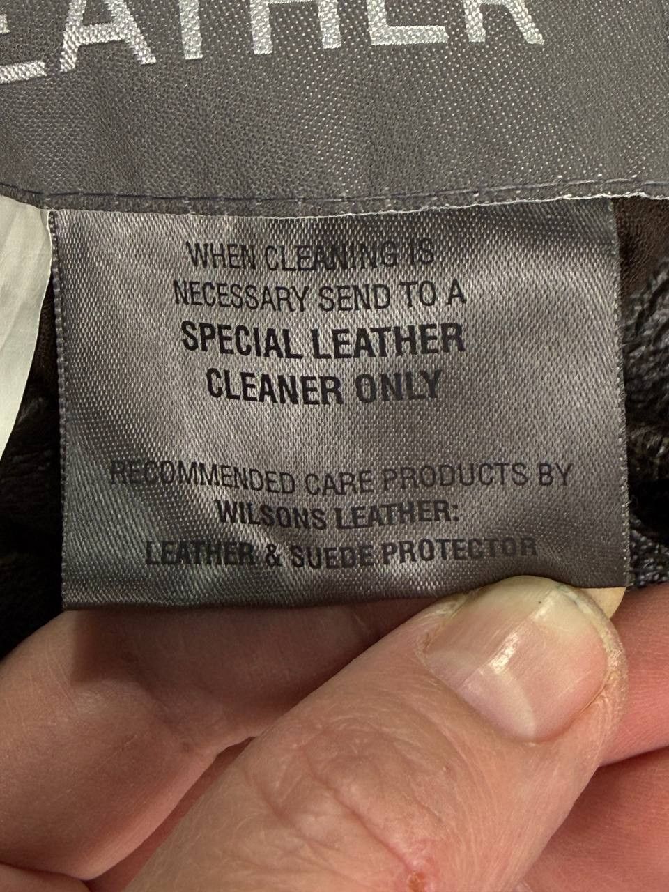 Wilsons Leather Vintage Wilsons Leather Genuine Leather Sherpa Lined Jacket Size US XXL / EU 58 / 5 - 13 Thumbnail