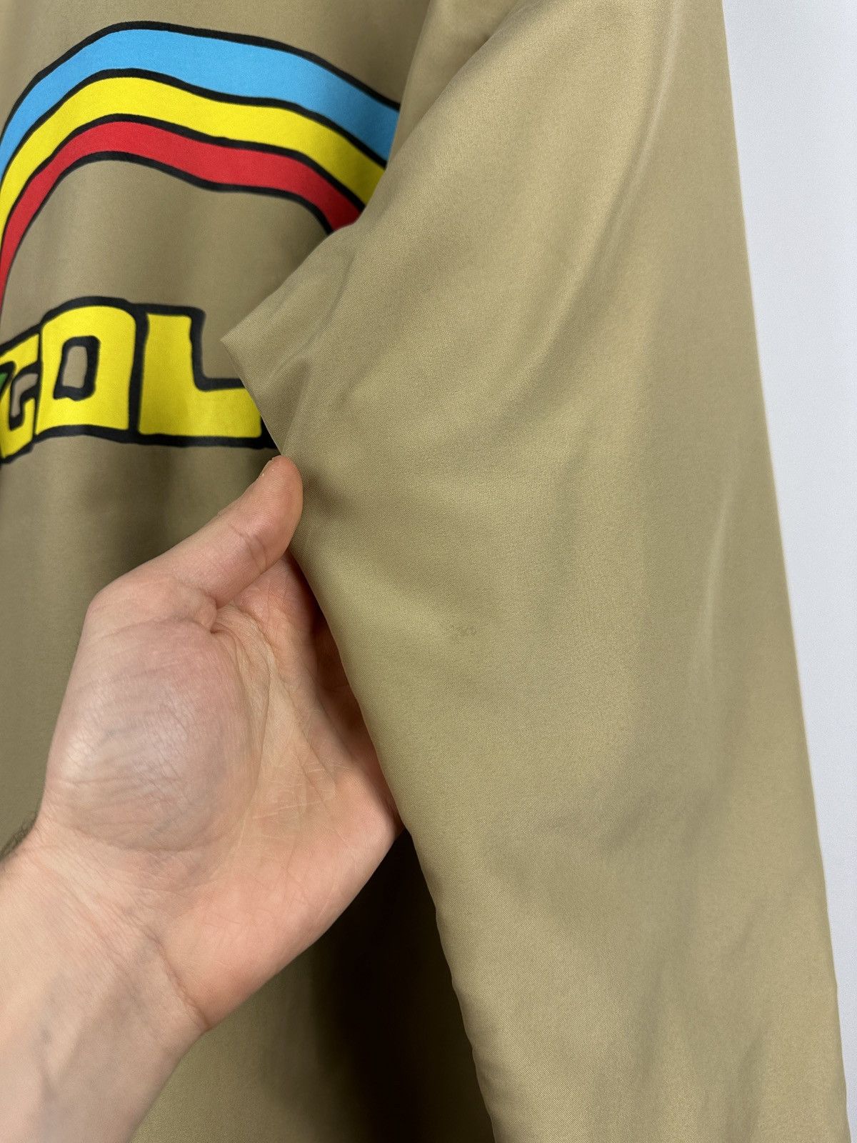 Golf Wang × Tyler The Creator 🌈Golf Wang F/W 2015 Rainbow Coach Jacket Size US L / EU 52-54 / 3 - 16 Thumbnail