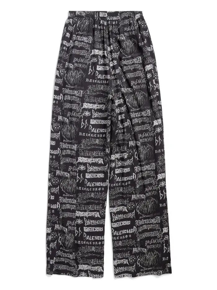 Balenciaga o1w1db11225 DIY Metal Allover Pyjama Pants in Multicolor Size US 38 / EU 54 - 5 Thumbnail
