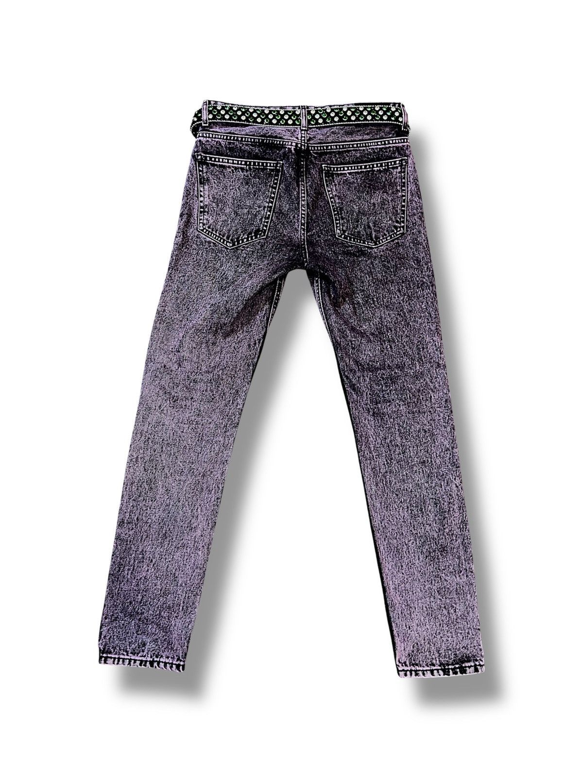 Handmade “Gum-Gum Grunge” One-of-One Denim (30x32) Size US 30 / EU 46 - 2 Thumbnail