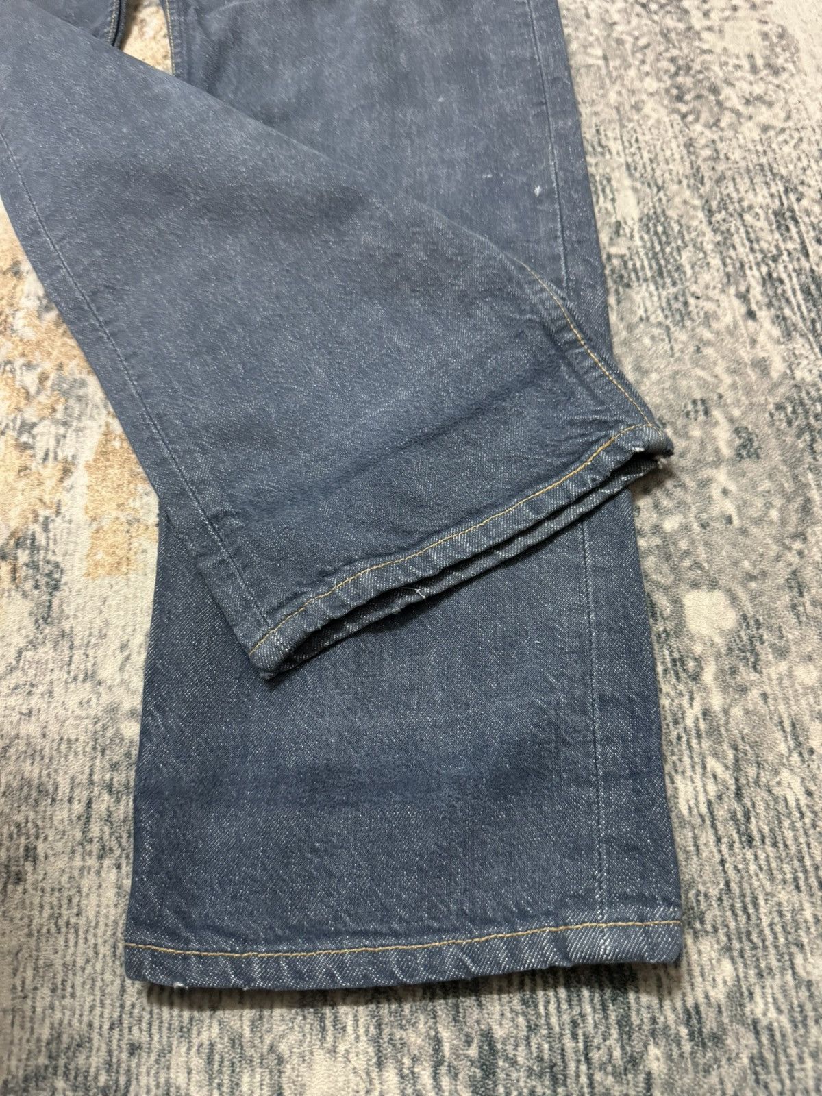 Levi's × Levi's Vintage Clothing × Vintage Vintage Levi’s 501 Distressed Blue Denim Jeans 34x32 Size US 34 / EU 50 - 2 Thumbnail