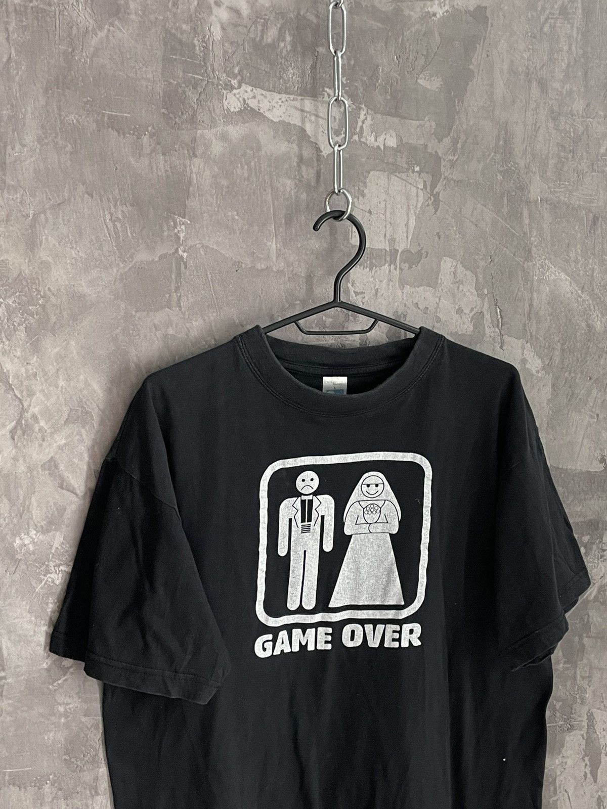 Band Tees Vintage Game Over Merriage T Shirt Humor Y2K 90s Size US L / EU 52-54 / 3 - 7 Thumbnail