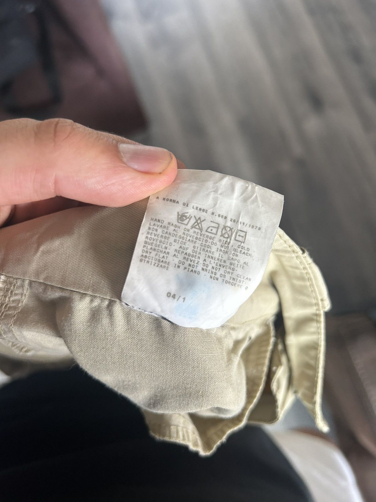 Dolce & Gabbana Beige Cargo Pants Size US 36 / EU 52 - 21 Thumbnail