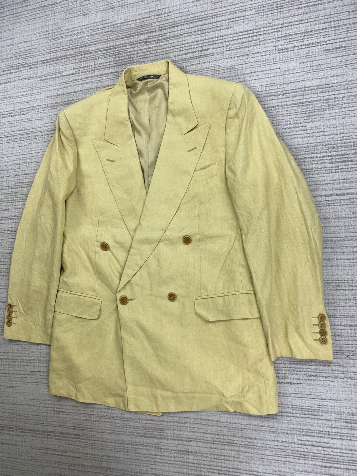 Christian Dior Monsieur × Japanese Brand × Vintage Christian Dior Monsieur Double Breasted Blazer Jacket Size US M / EU 48-50 / 2 - 4 Thumbnail