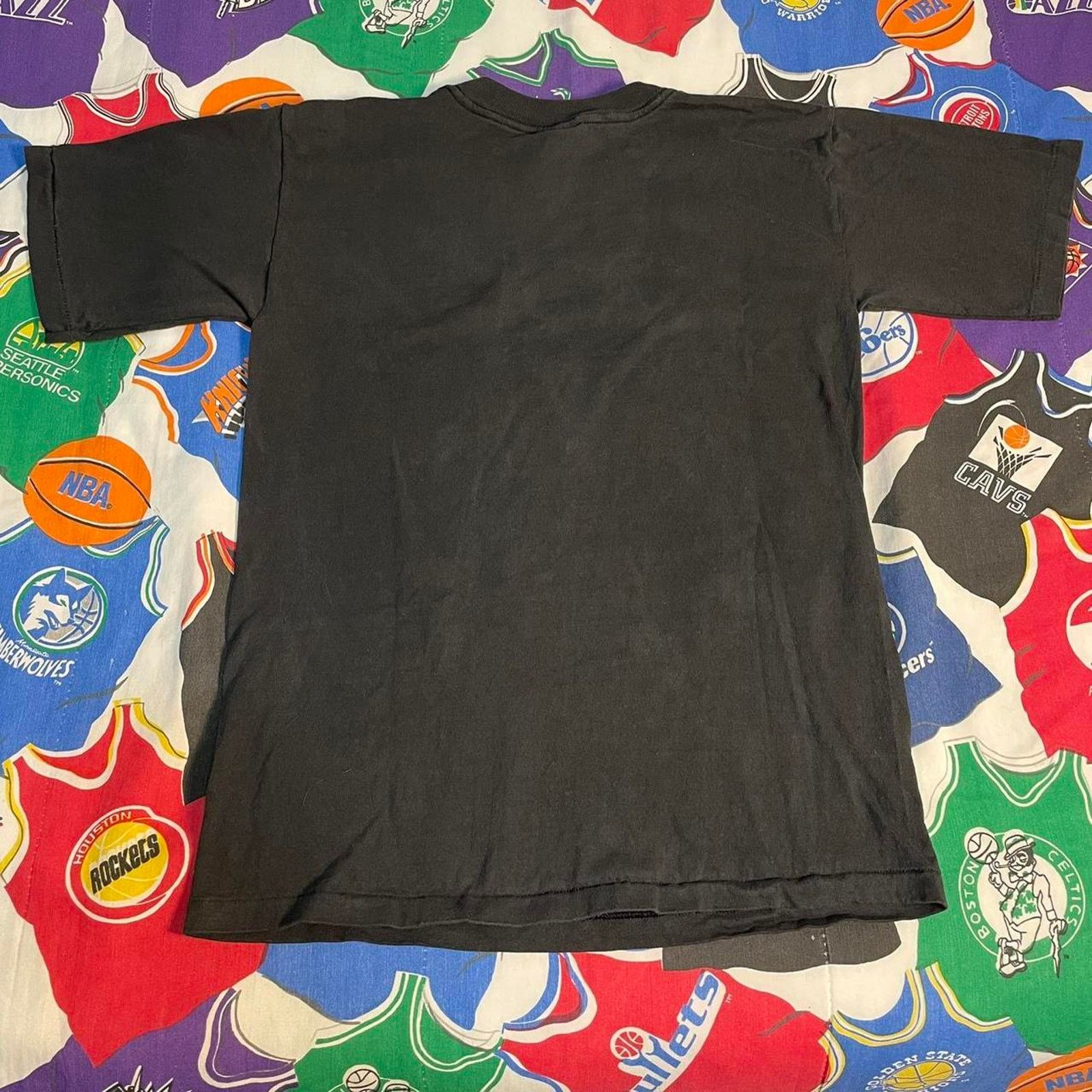NHL × Salem Sportswear × Vintage Vintage 90s NHL Mark Messier Edmonton Oilers Stanley Cup Tee Size US M / EU 48-50 / 2 - 2 Thumbnail