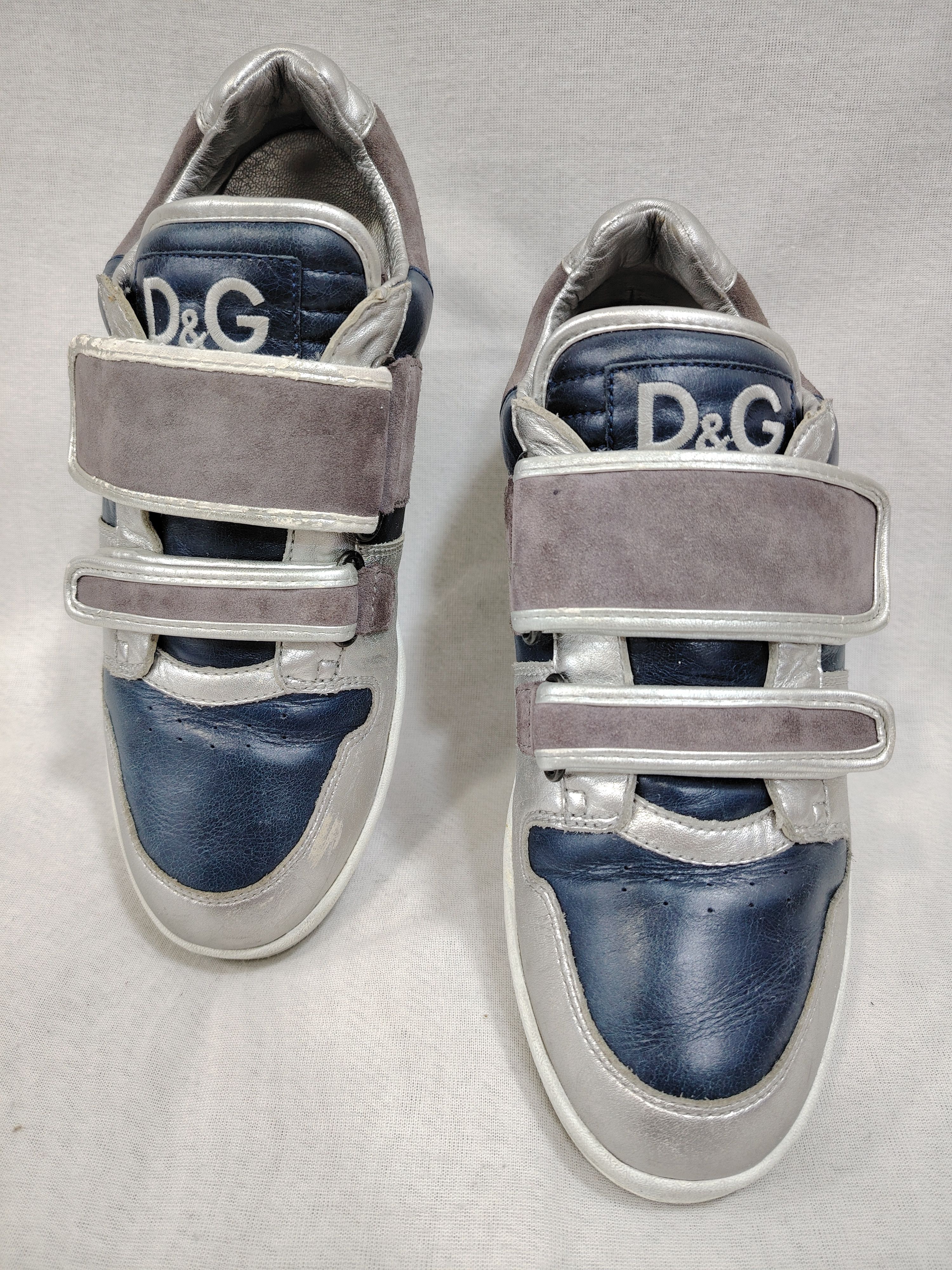 Dolce & Gabbana Dolce Gabbana D&G Bull Silver Sneakers Size 40 EUR Size US 7 / EU 40 - 2 Thumbnail