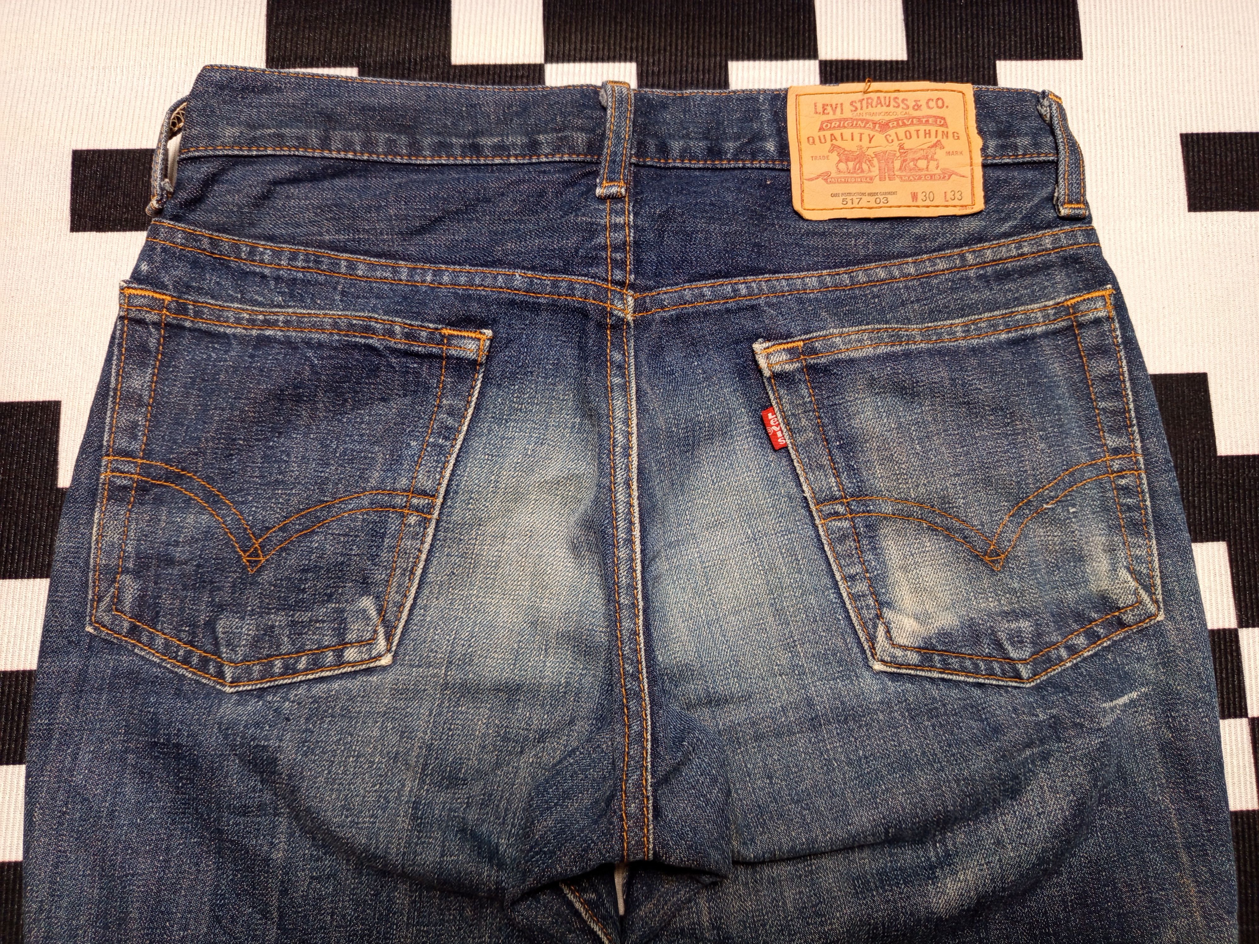 Kapital Flare Jeans Levis Distress Boot Cut Size US 29 - 10 Thumbnail