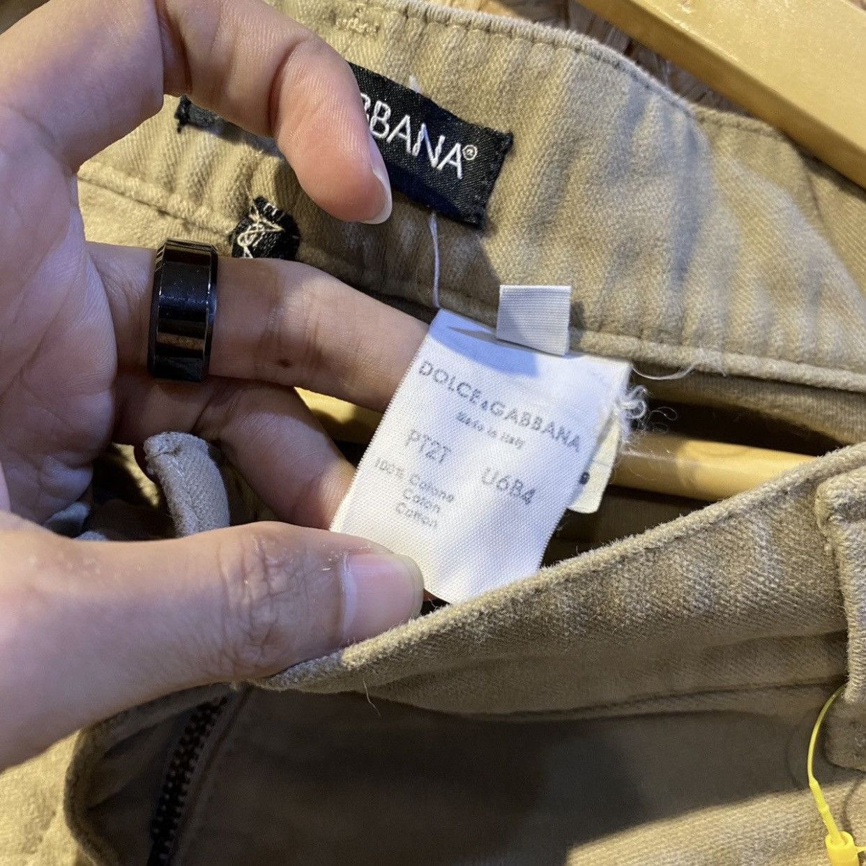 Dolce & Gabbana Vintage Dolce & Gabbana Straight Cut Casual Pants Size US 30 / EU 46 - 13 Thumbnail