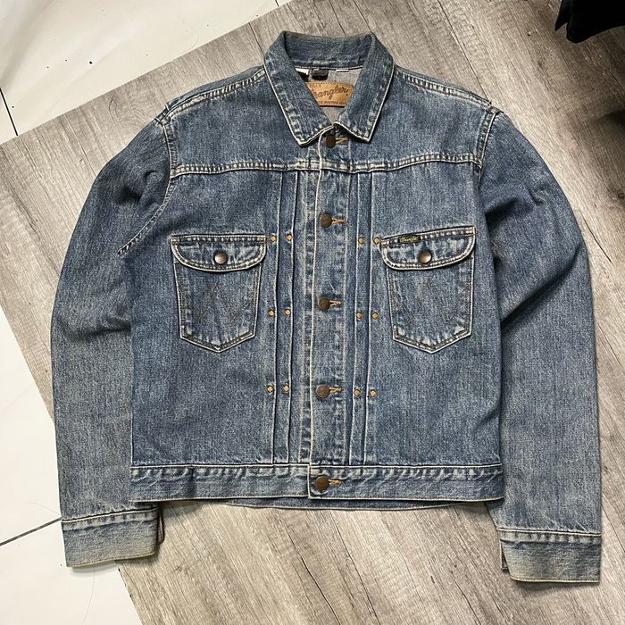 Vintage Vintage Wrangler Blue Denim Jacket Type 2 | Grailed