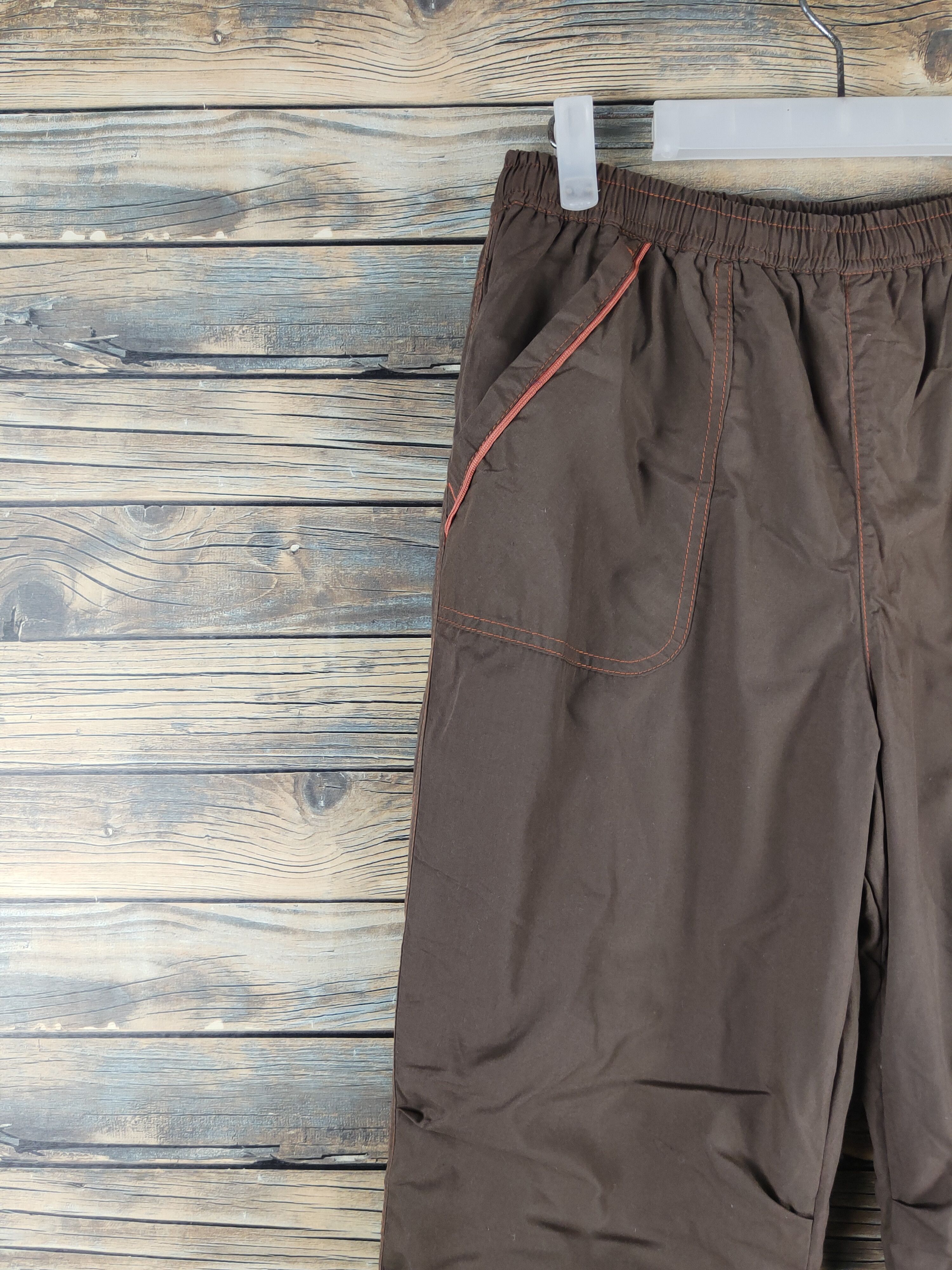 Japanese Brand DL Japanese Brand Brown Multipocket Sweatpants #2411 Size US 30 / EU 46 - 3 Thumbnail