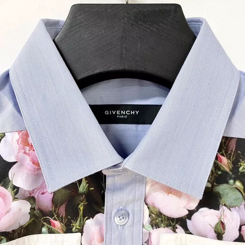 Givenchy Givenchy Size39 Men's Long Sleeve Shirt Show Model Size US S / EU 44-46 / 1 - 3 Thumbnail