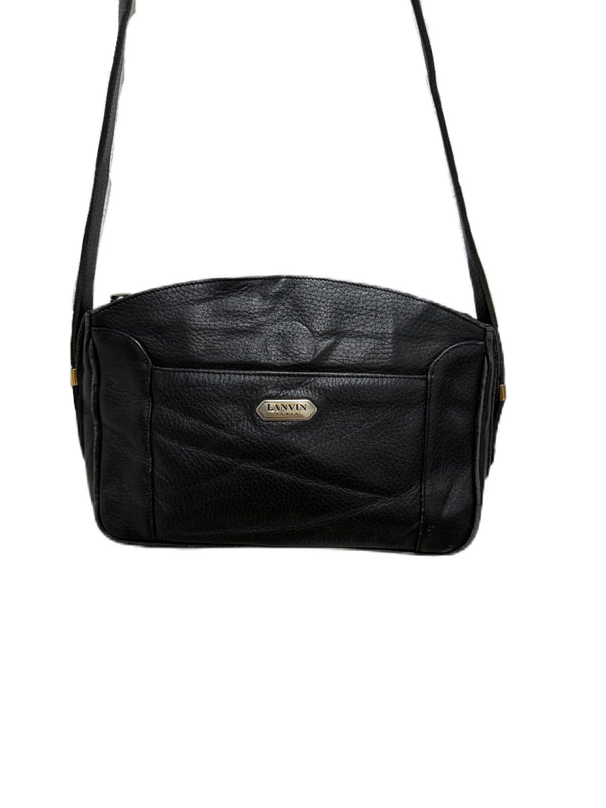 Lanvin Vintage Lanvin Soft Leather Sling Bag Made in Japan Size ONE SIZE - 2 Thumbnail