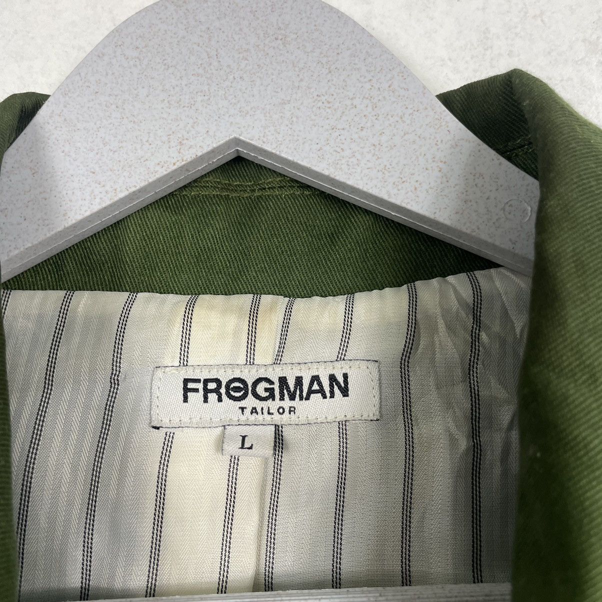 45rpm × Beauty Beast × Japanese Brand 💥FROGMAN TAILOR HUNTING SURVIVAL BUTTON JACKET Size US L / EU 52-54 / 3 - 9 Thumbnail