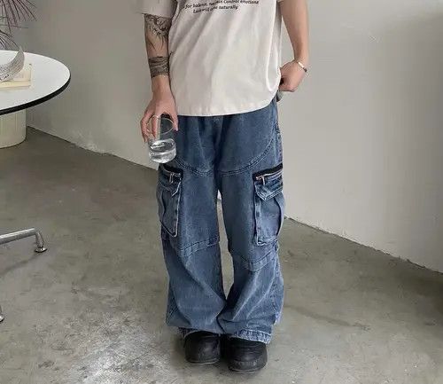 Japanese Brand Retro punk pants Size US 32 / EU 48 - 8 Thumbnail
