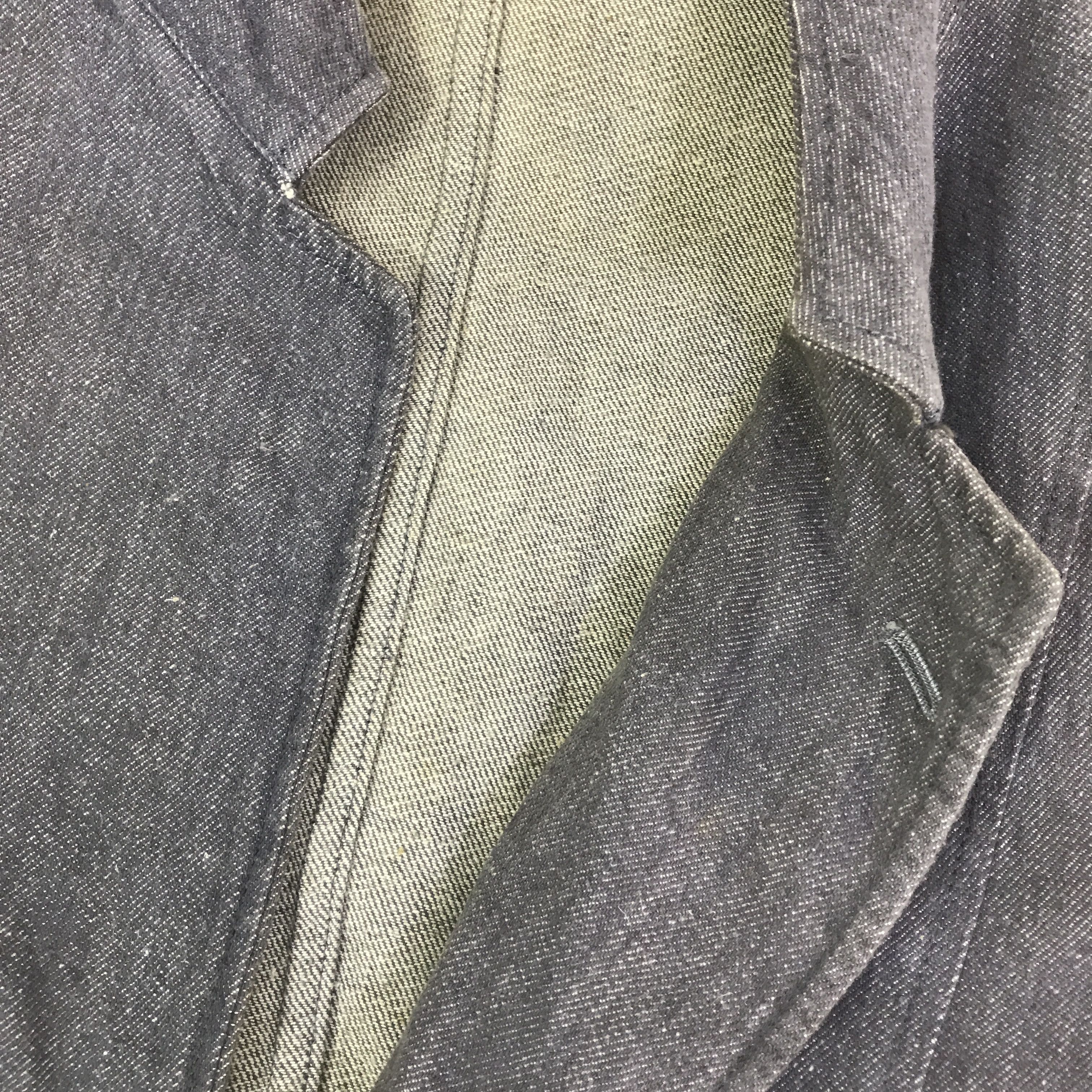 Comme des Garcons 80s COMME DES GARCONS HOMME BLACK FADED JACKET K115B1 Size US L / EU 52-54 / 3 - 10 Thumbnail