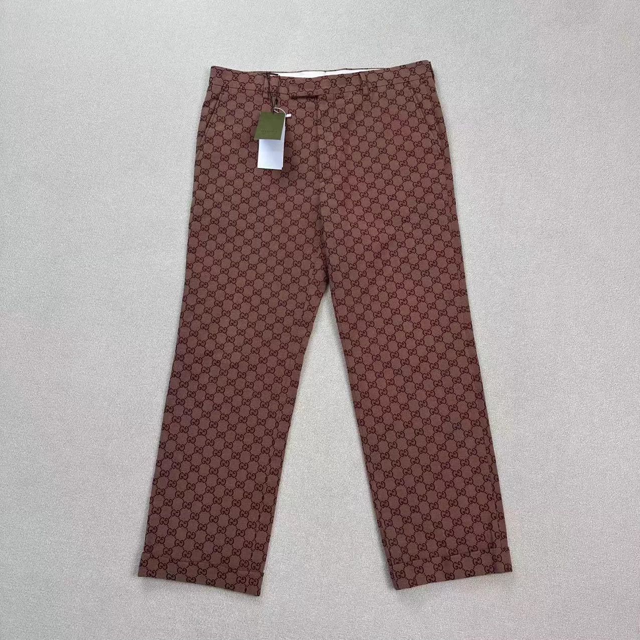 Gucci Gucci GG monogram all over pants 50 Size 36" / US 14 / IT 50 - 1 Thumbnail