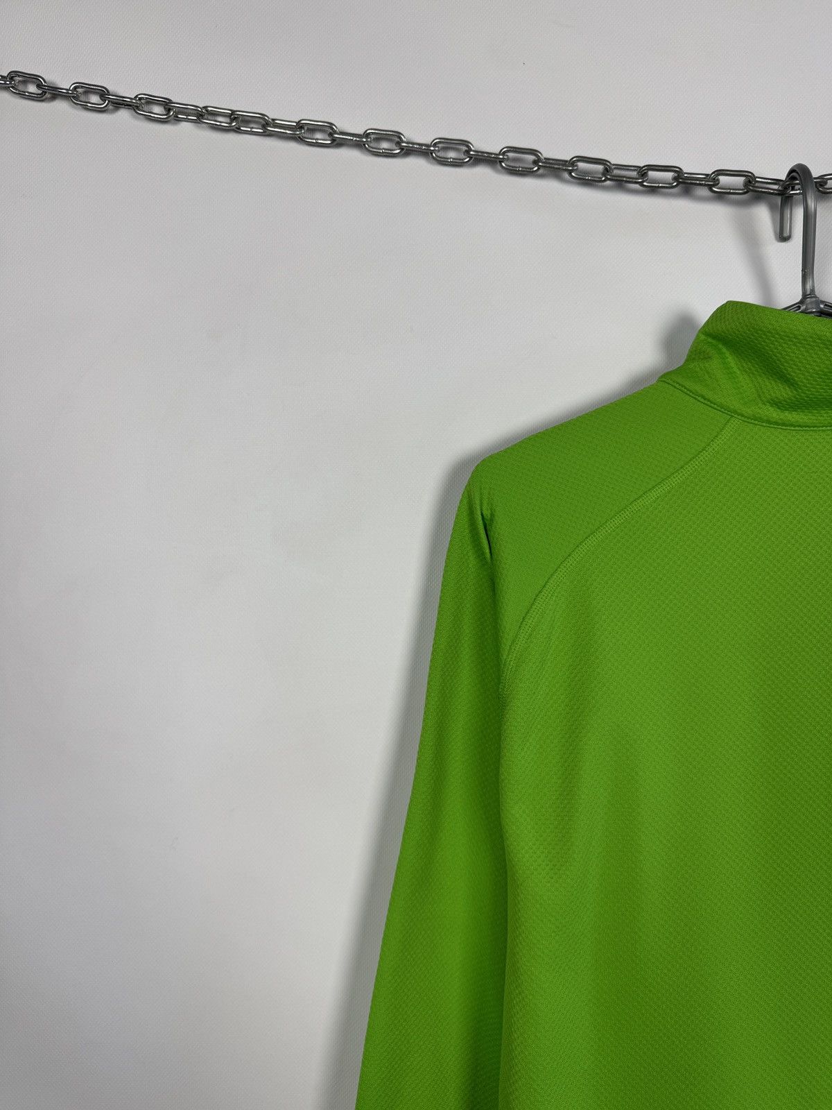 Salomon Salomon Green 1/4 Zip Pullover Long Sleeve Sport Top Size L Size US L / EU 52-54 / 3 - 13 Thumbnail