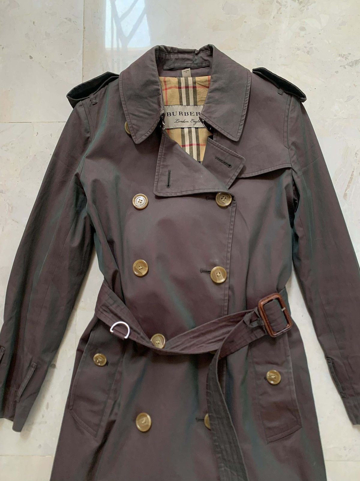 Burberry Burberry Double Breasted Trench Coat Size XS / US 0-2 / IT 36-38 - 3 Thumbnail