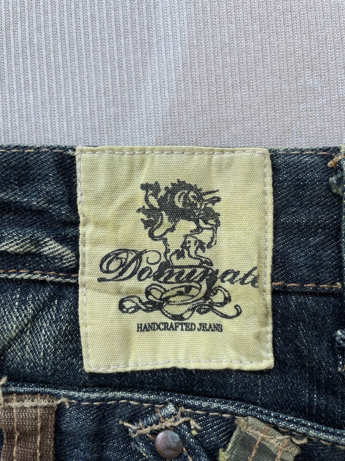 Designer Dominate Double Waist Jeans (P84) Size US 31 - 9 Thumbnail