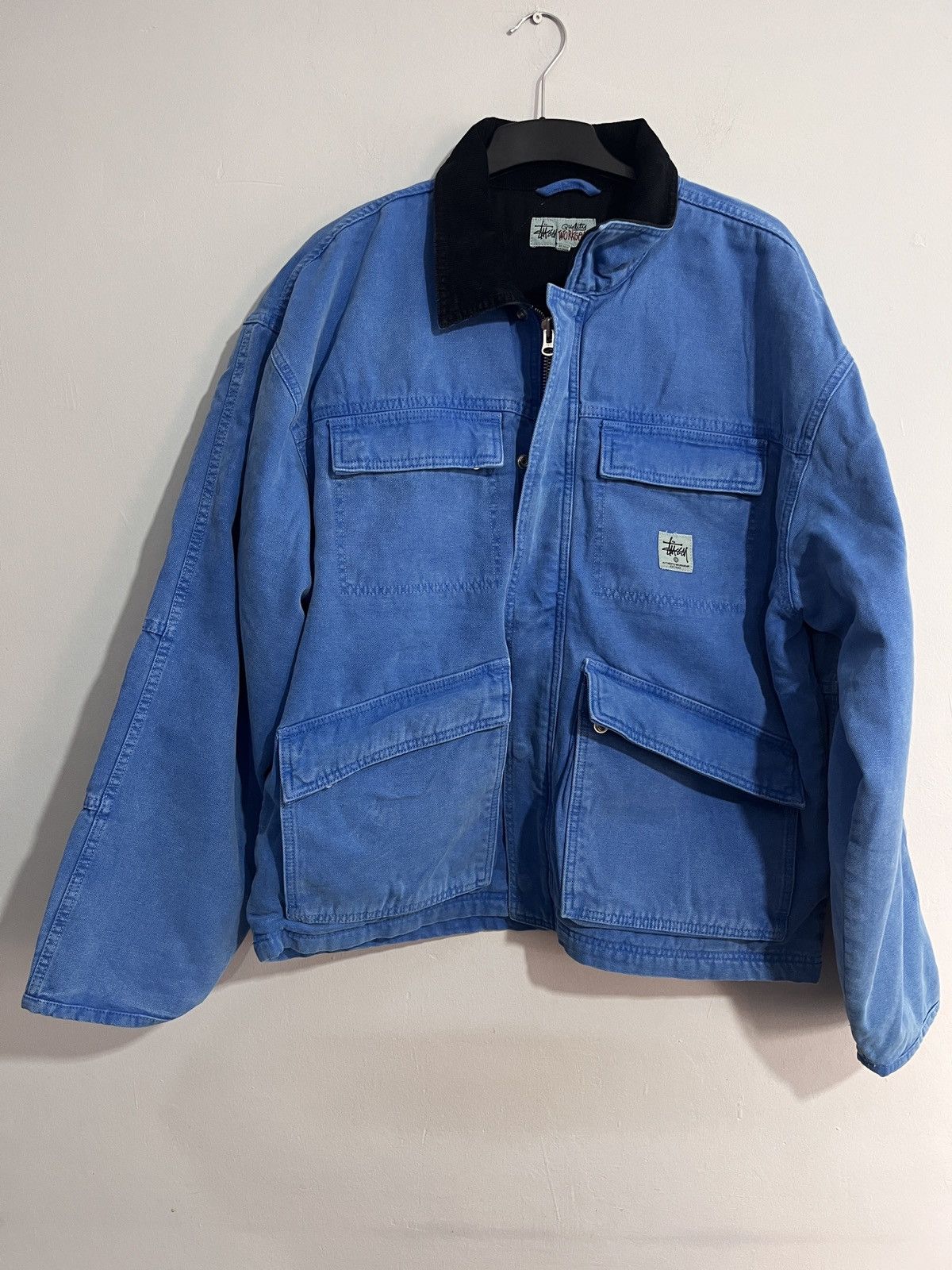 Stussy Stüssy Canvas Jacket Size US XL / EU 56 / 4 - 4 Thumbnail