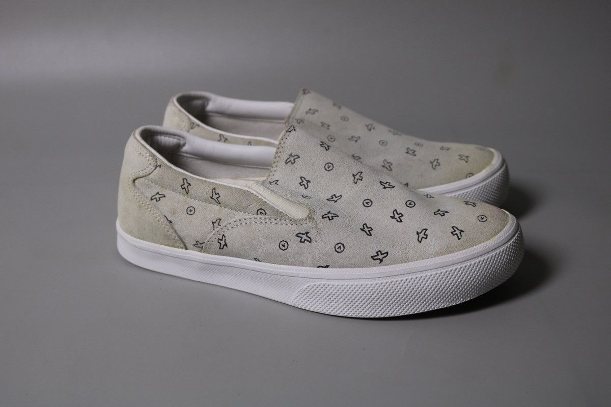 Visvim Visvim Cubism Slip Ons — Ivory Size US 7 / IT 37 - 1 Thumbnail