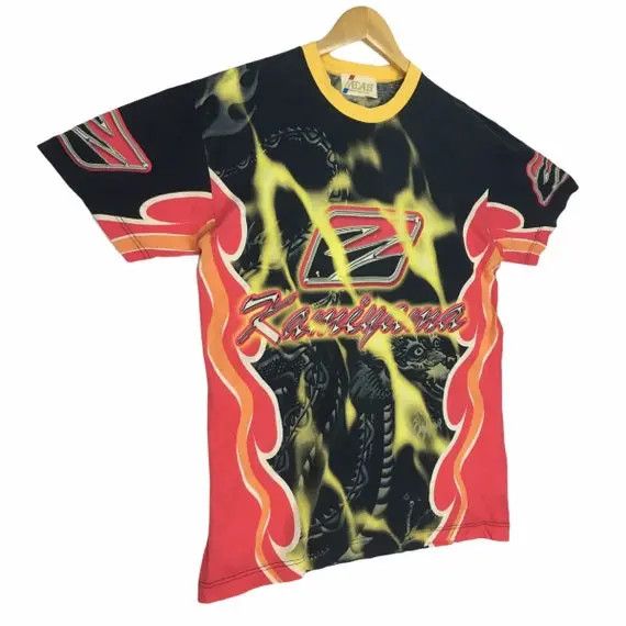 Japanese Brand Vtg MEDALIST KAMIYAMA JAPAN Designer Tee Shirt Dragon Ryu Size US M / EU 48-50 / 2 - 3 Thumbnail