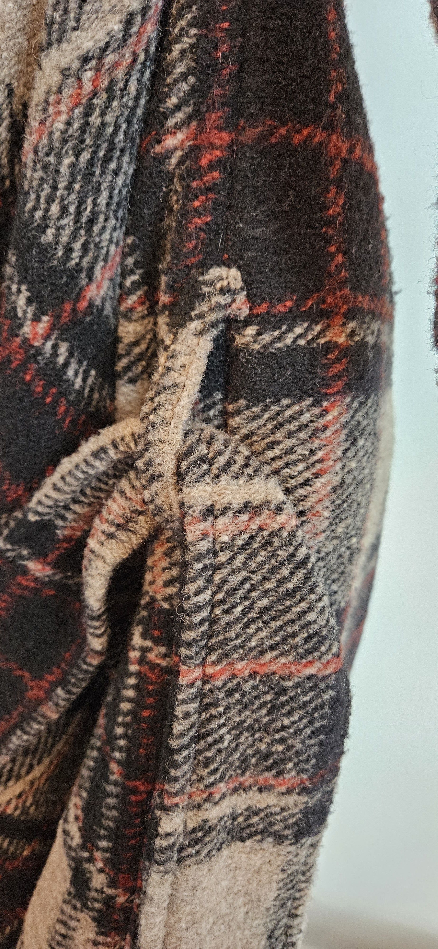 Rhude Chateau Wool Long Heavy Coat (Plaid) Size US L / EU 52-54 / 3 - 4 Thumbnail