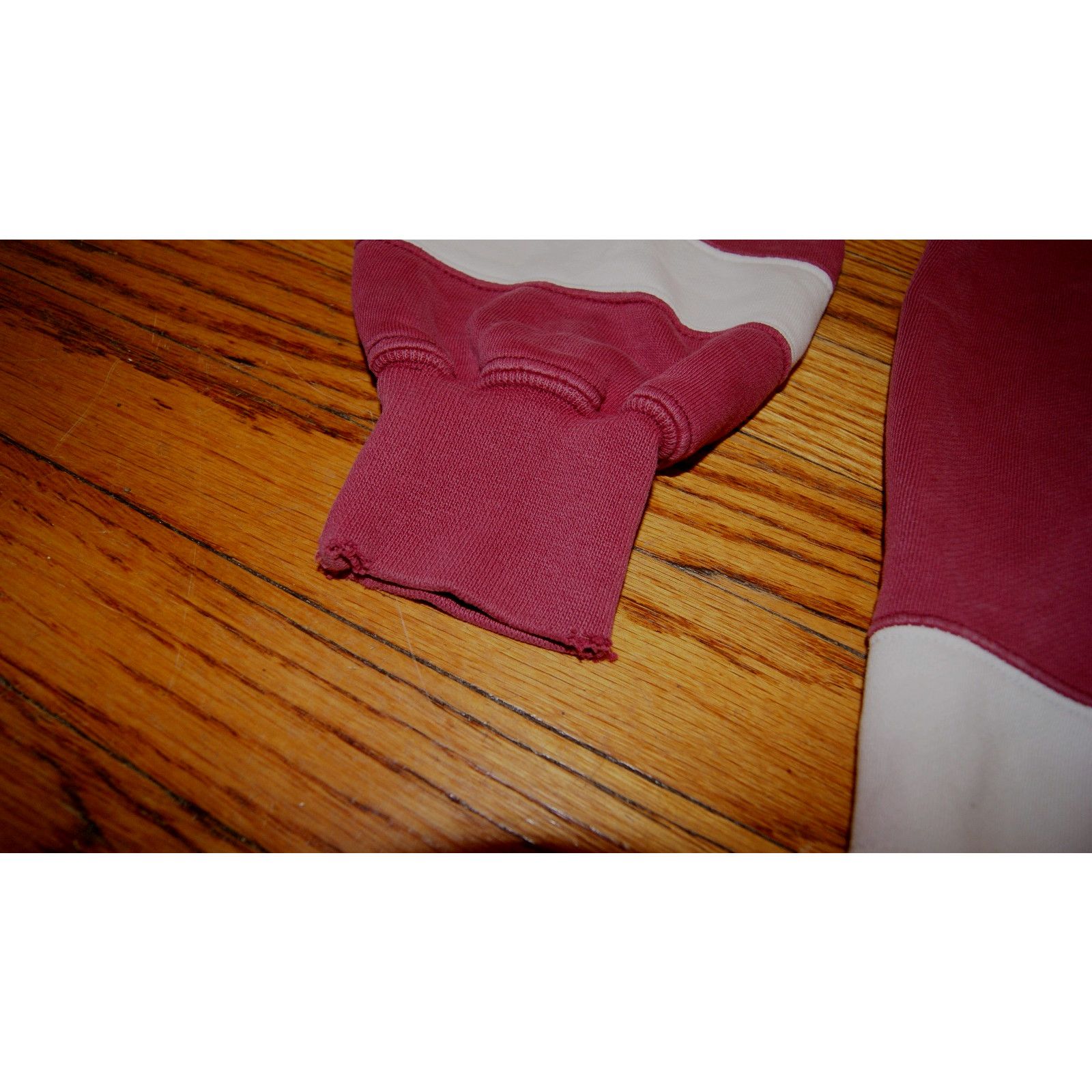 Hunt Club VTG 80s Hunt Club Crewneck Sweatshirt Color Block XL Maroon Size US XL / EU 56 / 4 - 4 Thumbnail