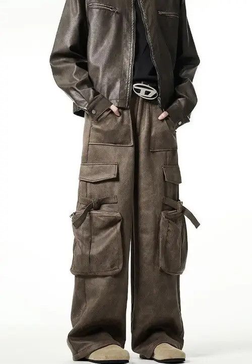 Designer Minami x Mint Casual Cargo Vintage Streetwear Pants Joggers Size US 32 / EU 48 - 4 Thumbnail