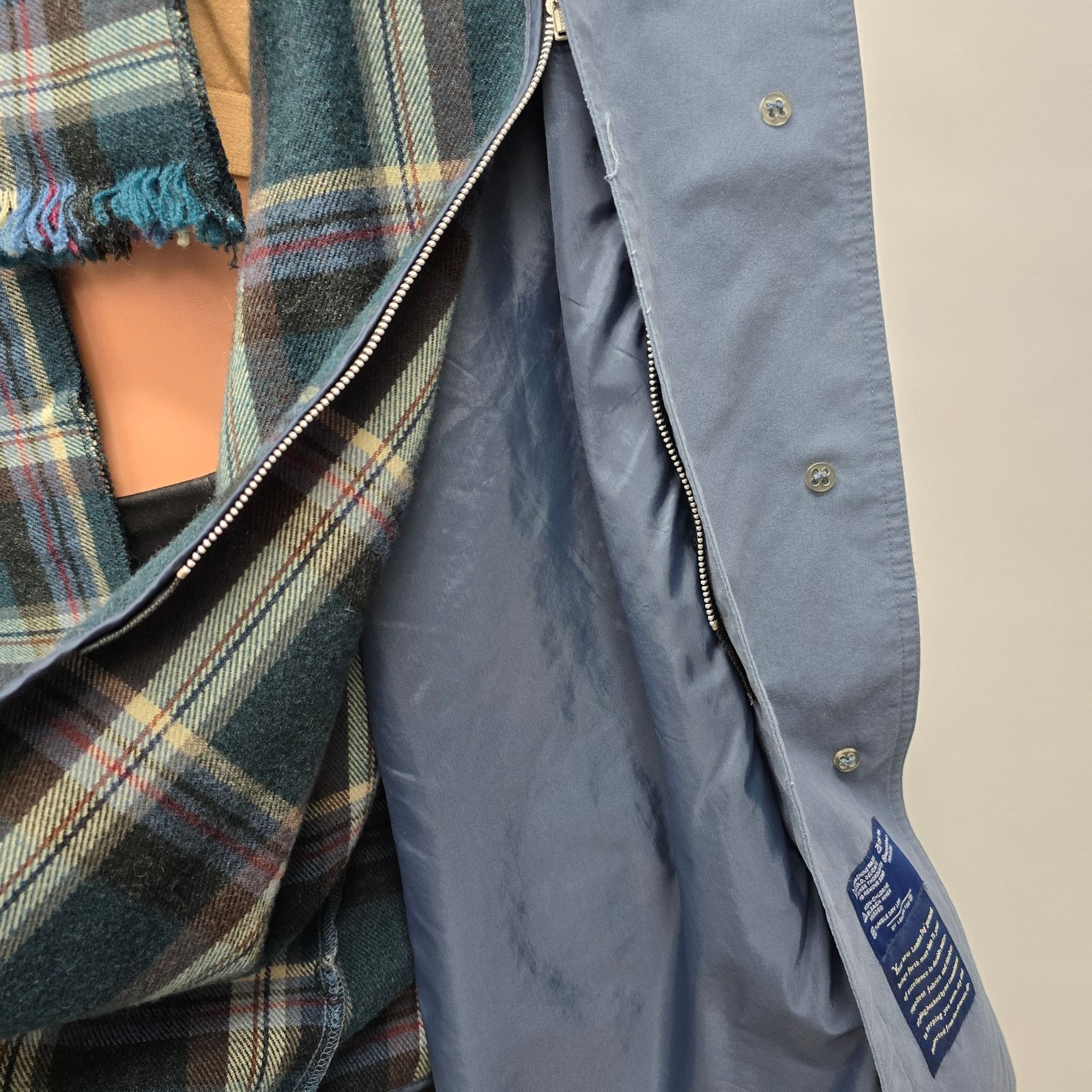 London Fog × Vintage London Fog Limited Edition Trench Removable Lining Scarf 14P Size XL / US 12-14 / IT 48-50 - 3 Thumbnail