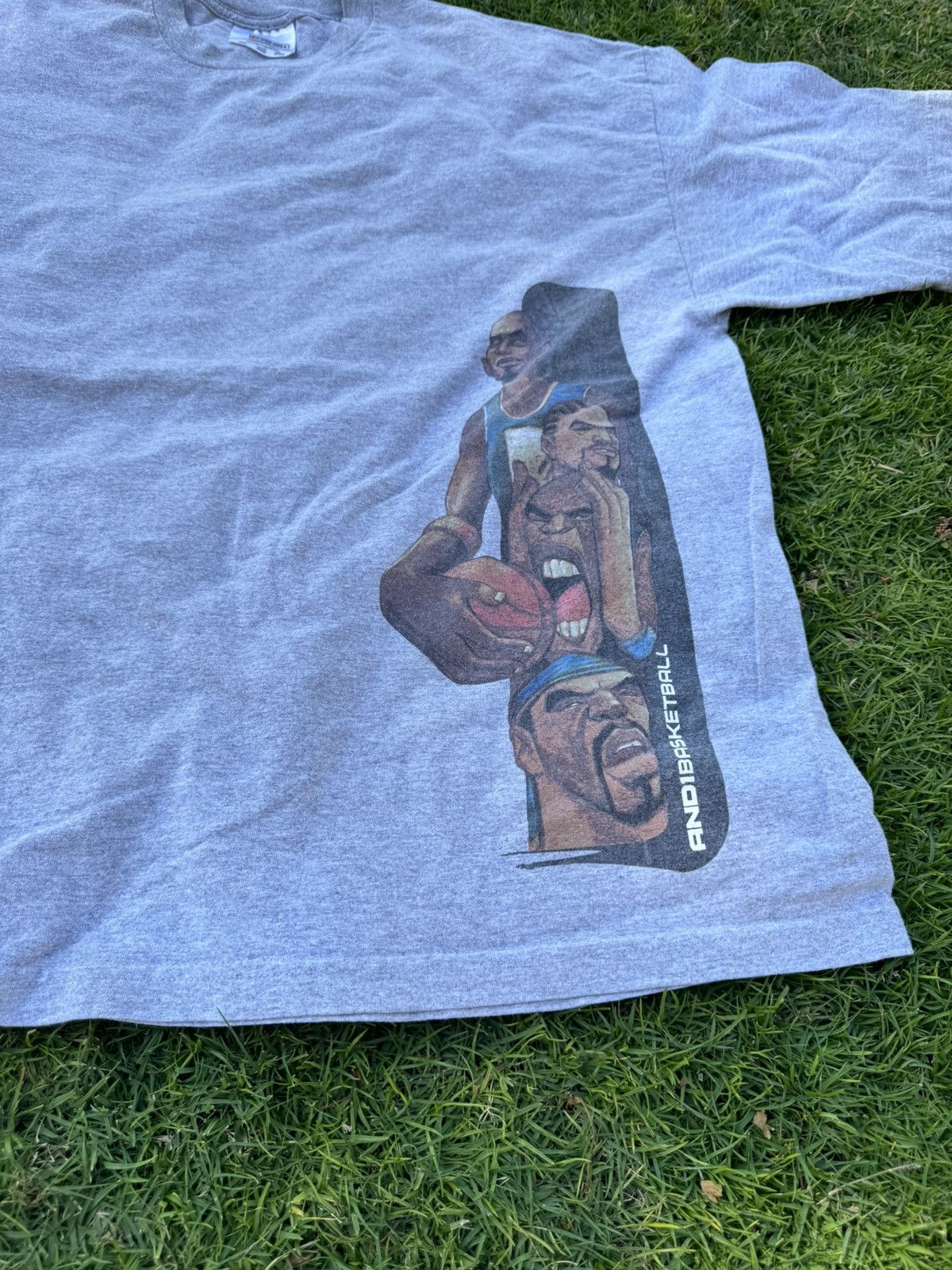 Vintage t-shirt and1 basketball vintage Size US XXL / EU 58 / 5 - 4 Thumbnail