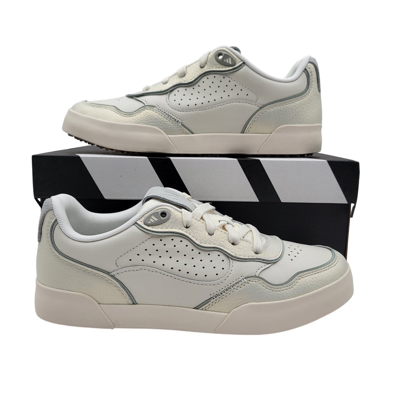 Adidas Adidas RetroCross 25 White Silver Golf Shoes - Women's 7 Size US 7 / IT 37 - 1 Thumbnail