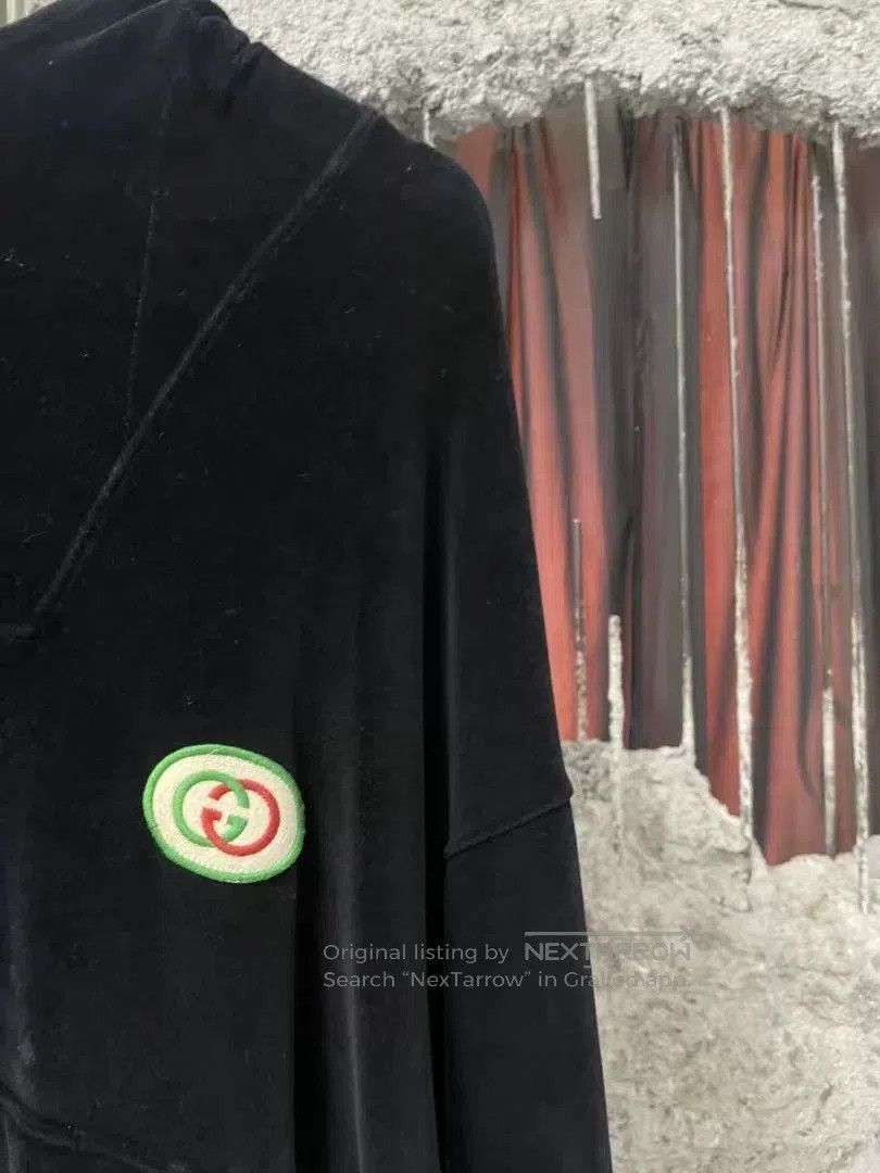 Gucci Gucci Red Green Double C Velvet Half. Size US M / EU 48-50 / 2 - 6 Thumbnail