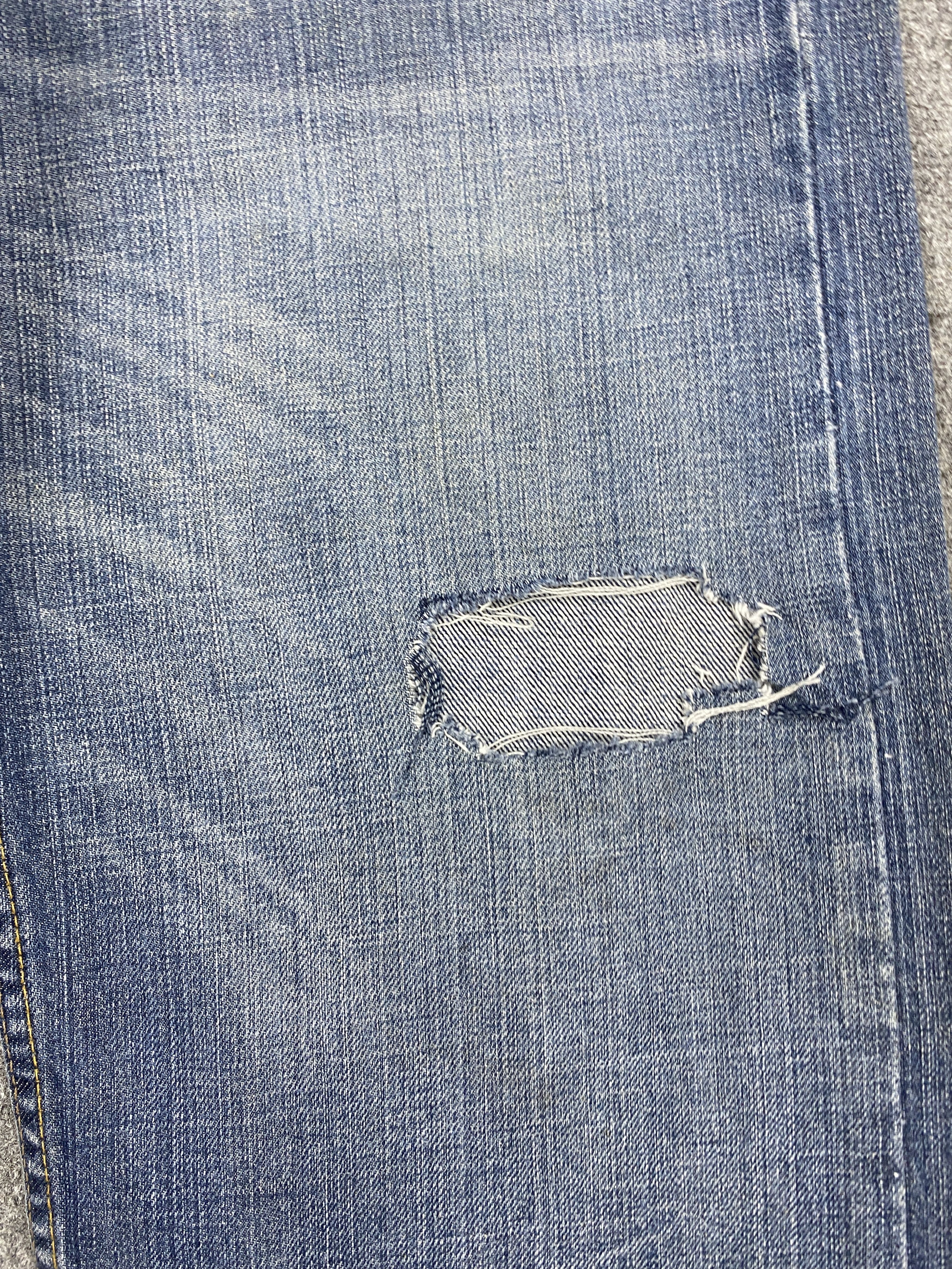 Levi's × Vintage Vintage Levis 569 Loose Straight Cut Distressed Jeans Size US 36 / EU 52 - 9 Thumbnail