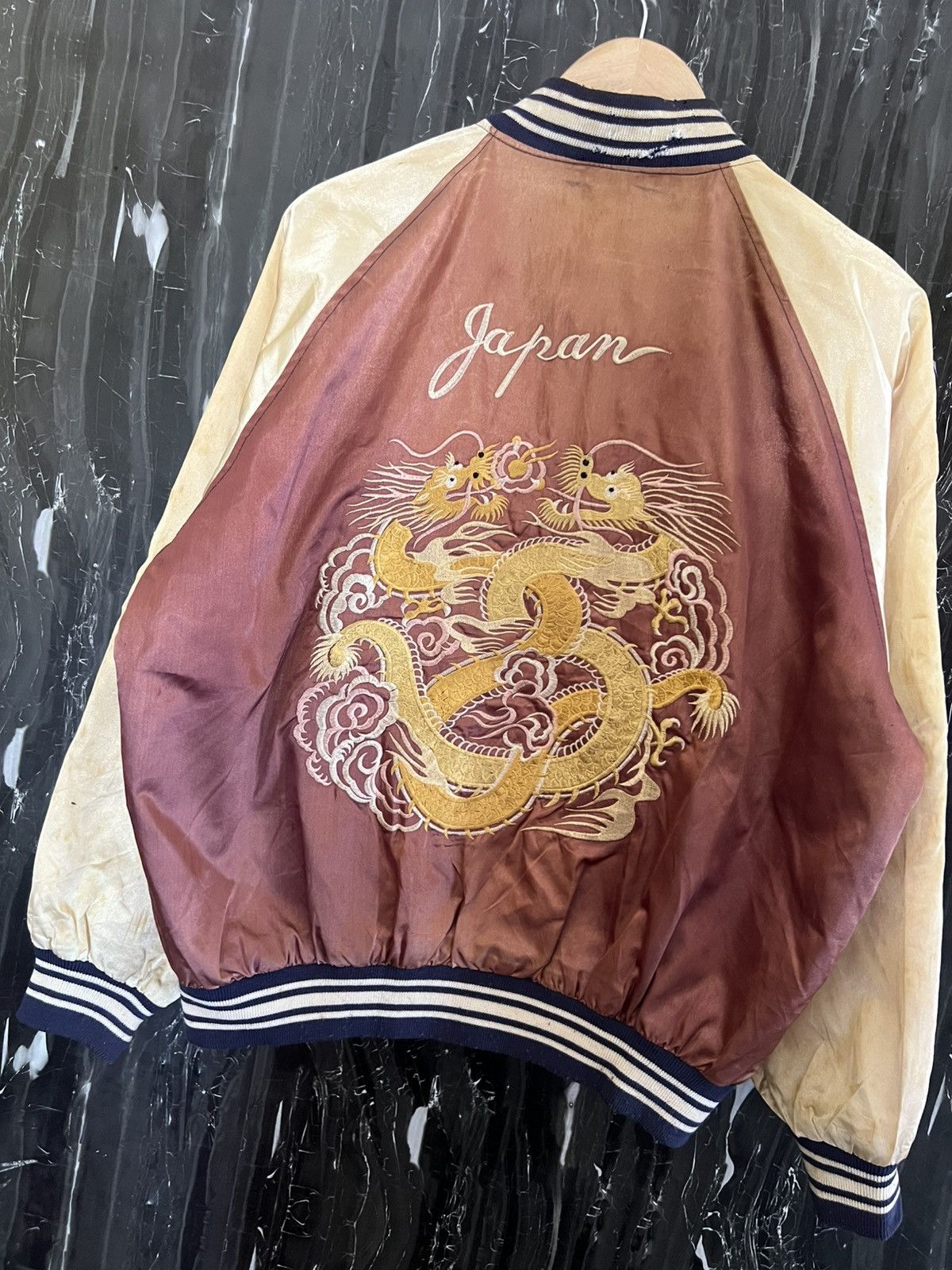 Japanese Brand Vintage Sukajan Souvenir Jacket –Japanese Embroidered Bomber Size US XL / EU 56 / 4 - 8 Thumbnail