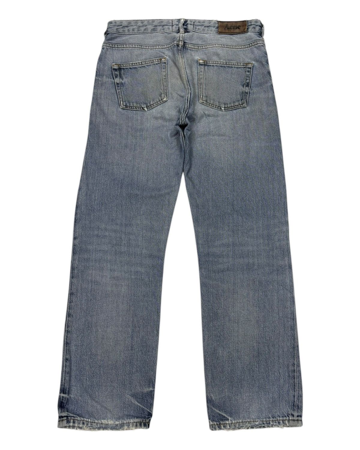 Acne Studios 🔥ACNE BLUE WASHED DENIM JEANS Size 30" / US 8 / IT 44 - 2 Thumbnail