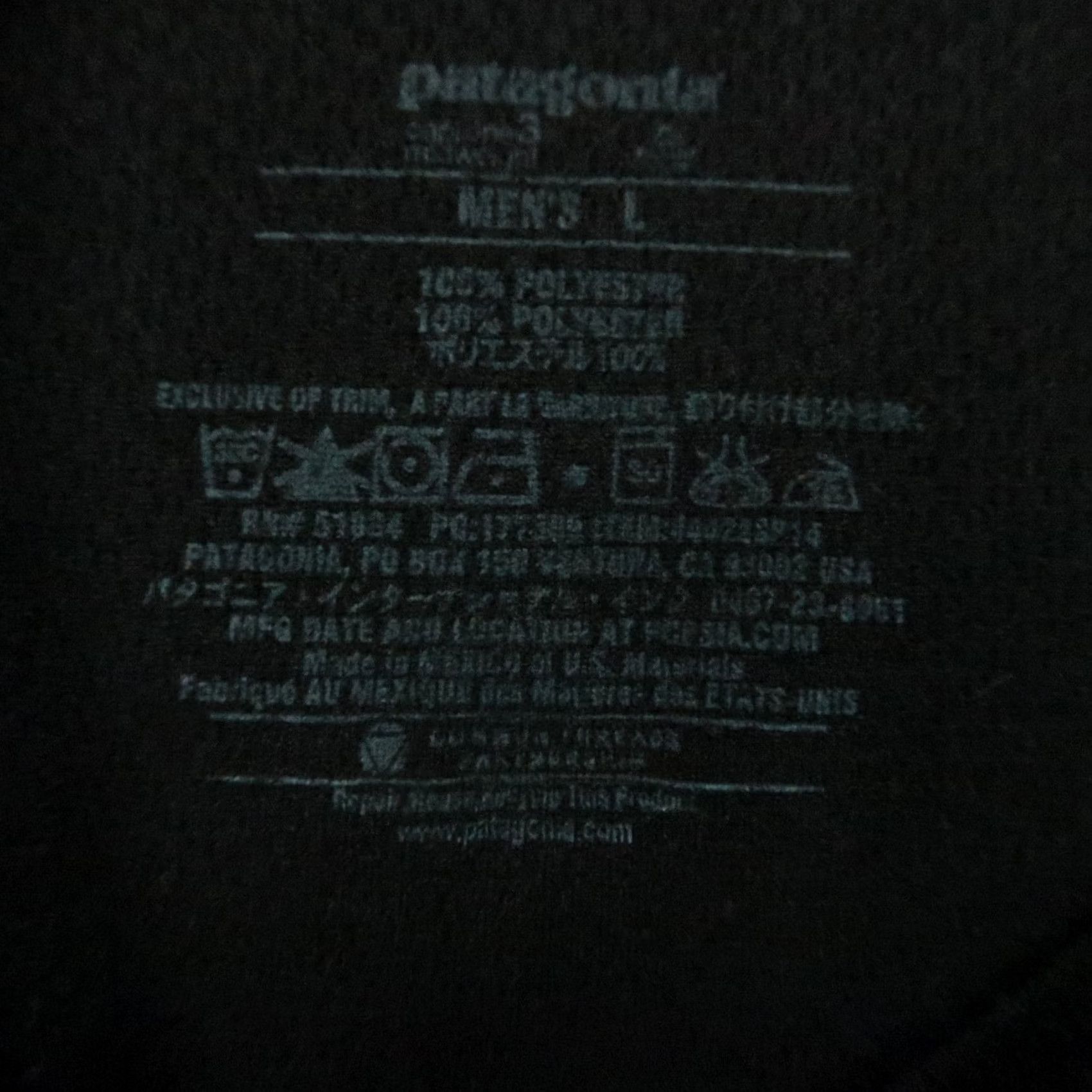 Patagonia Patagonia Shirt Mens Large Black Capilene 3 Midweight Crew Long Sleeve Size US L / EU 52-54 / 3 - 3 Thumbnail