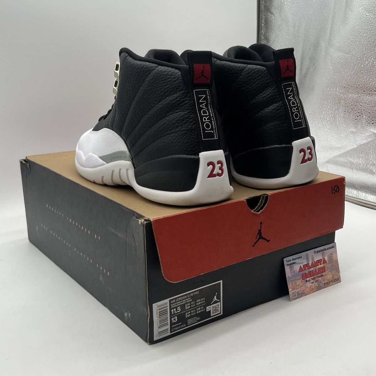 Jordan Brand Air Jordan 12 playoff Size US 11.5 / EU 44-45 - 4 Thumbnail