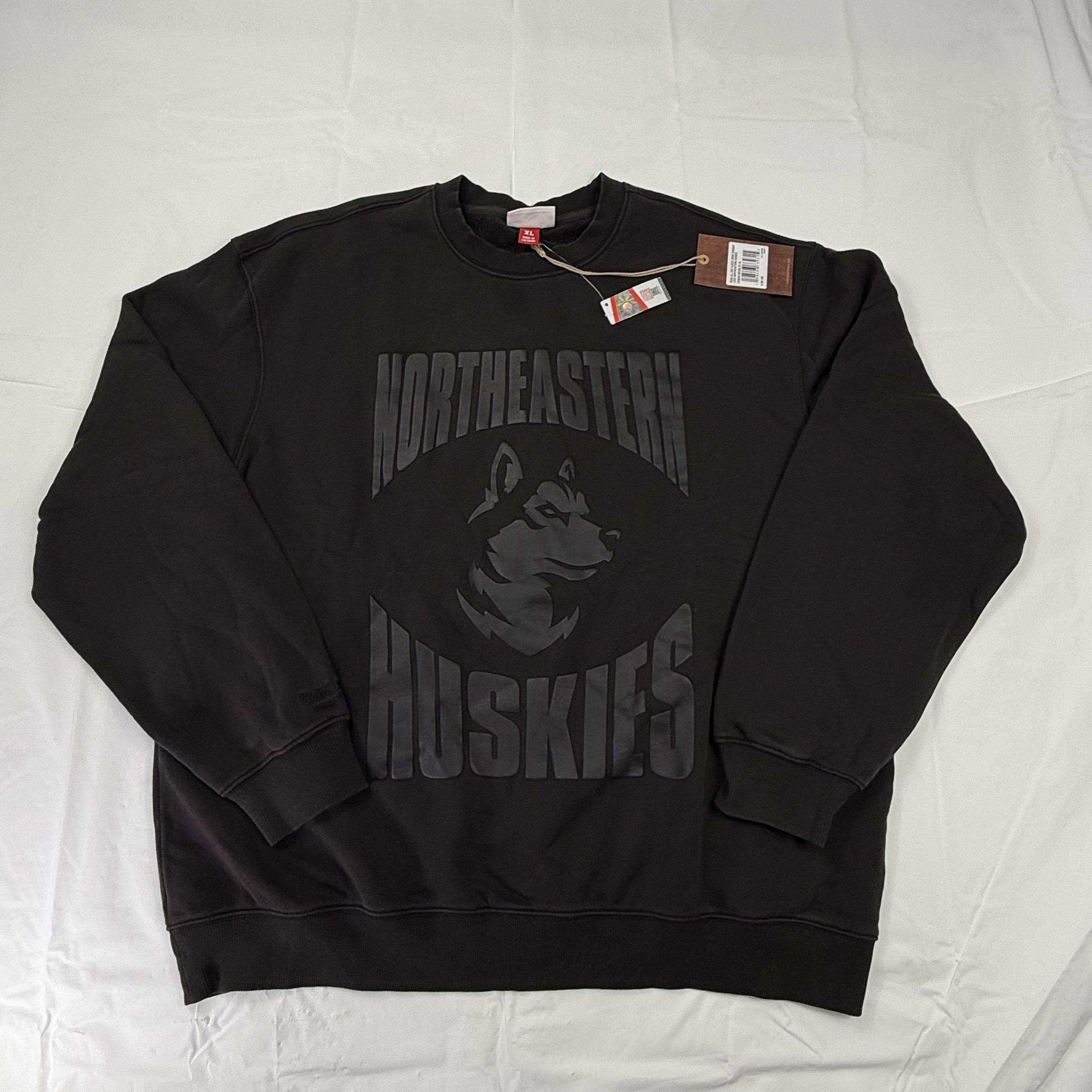 Mitchell & Ness Mitchell & Ness Northeastern Huskies Crewneck Sweatshirt Size US XL / EU 56 / 4 - 1 Thumbnail