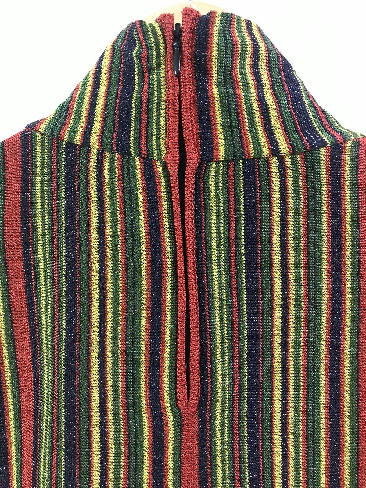 Other Lurex Glitter Striped Turtleneck Top Size S / US 4 / IT 40 - 3 Thumbnail