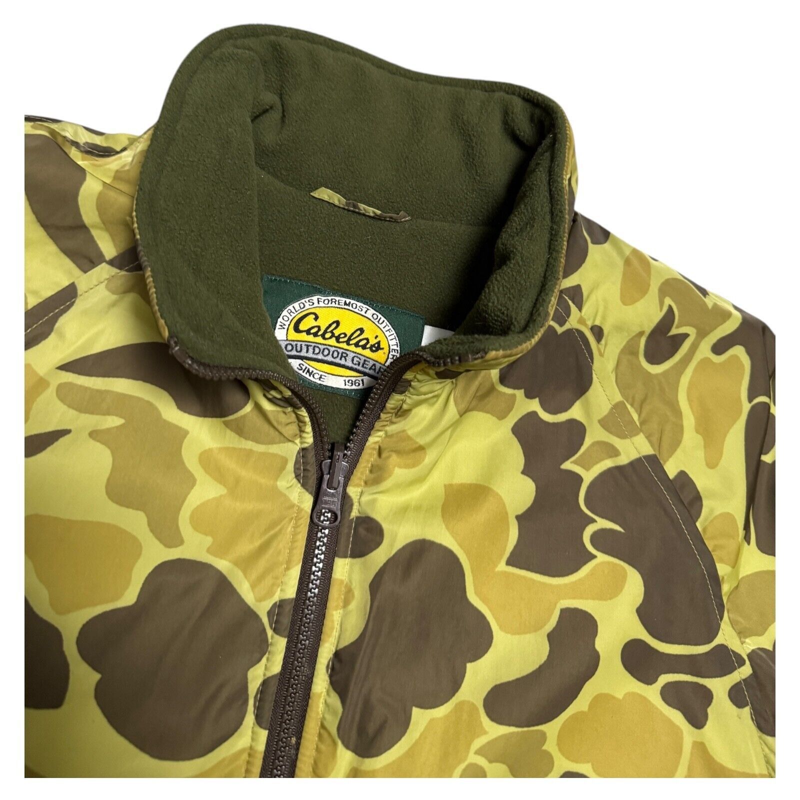 Cabelas CABELAS Camo Outdoor Puffer Parka Hunting Jacket Medium Size US M / EU 48-50 / 2 - 4 Thumbnail