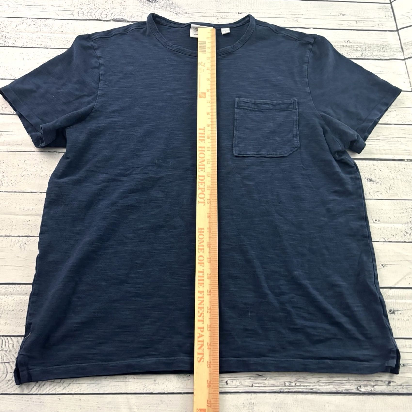 Cuts CUTS The Friday Projects Short Sleeve Pocket T Shirt Men's Large Blue Shirt Adults L Pocket T-Shirt Blue CUTS Modern Vintage? Size US L / EU 52-54 / 3 - 3 Thumbnail