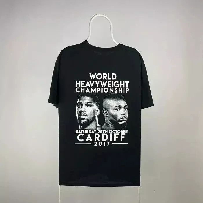 Band Tees Takam world heavyweight championship Cardiff T-shirt UFC Size US XL / EU 56 / 4 - 2 Thumbnail