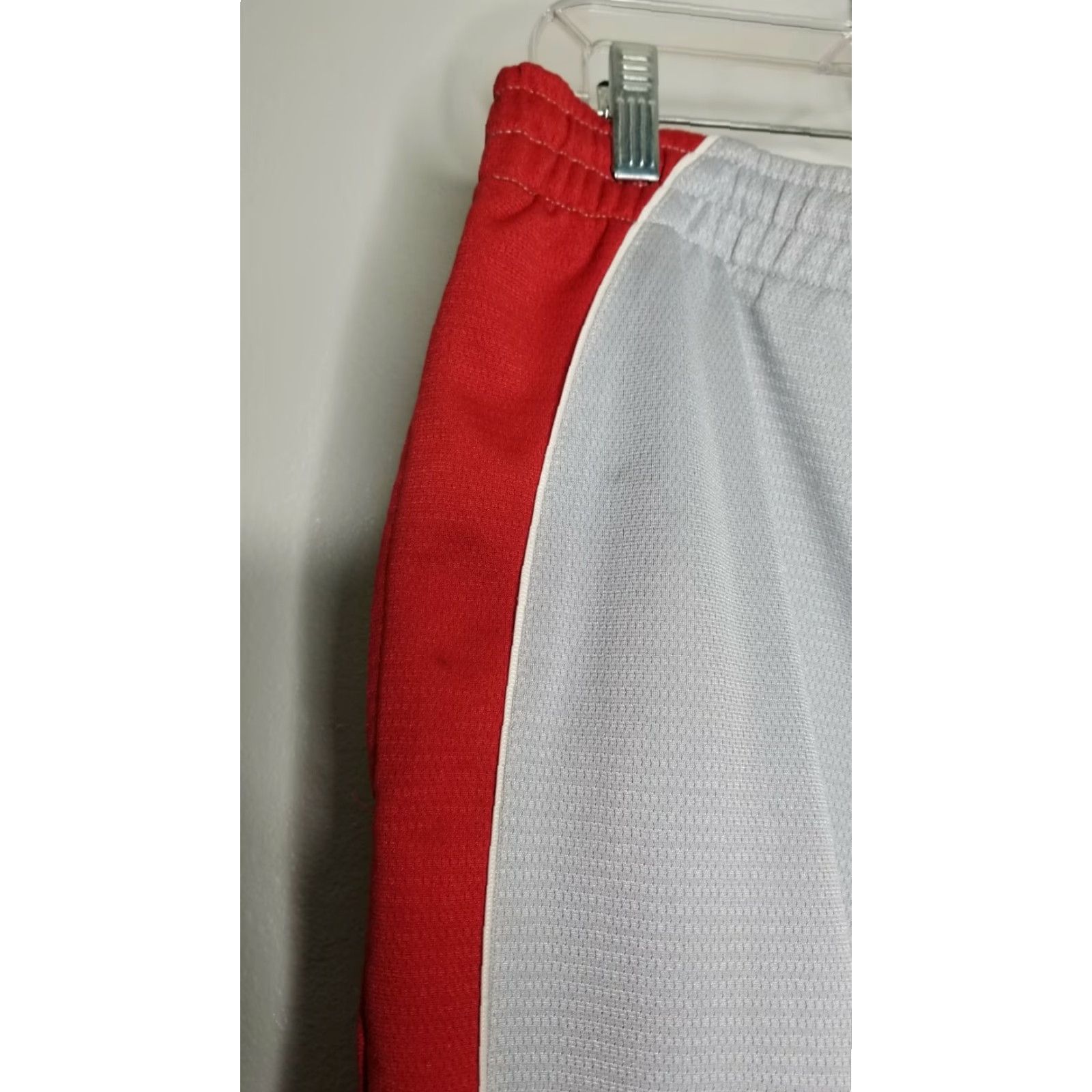 Starter Starter Basketball Sweatpants Mens M Red Striped 90s Metallic Silver Athletic Pants Size US 31 - 3 Thumbnail