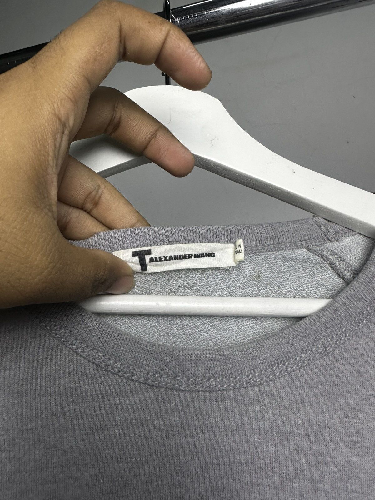 Alexander Wang Alexander Wang Terry Cloth Fabric Sleeve Sweatshirt Size US M / EU 48-50 / 2 - 4 Thumbnail