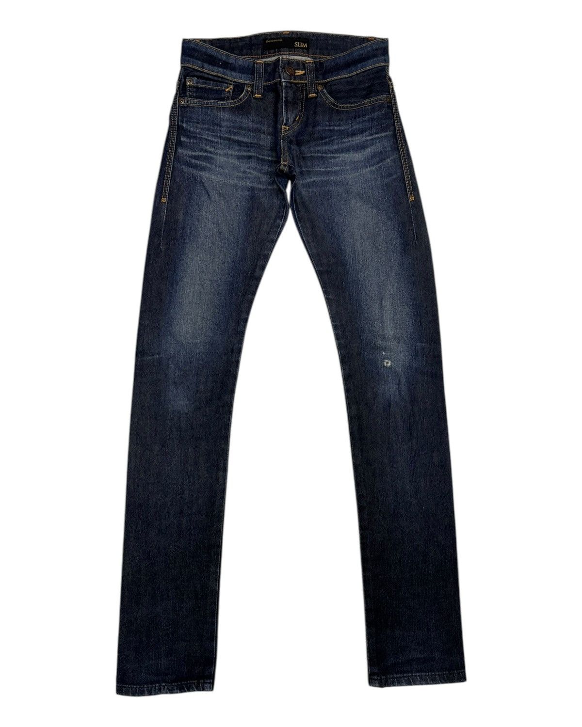 Edwin × If Six Was Nine × Le Grande Bleu (L.G.B.) 🔥EDWIN 503Zero Slim Skinny Blue Denim Jeans Size 27" / US 4 / IT 40 - 7 Thumbnail