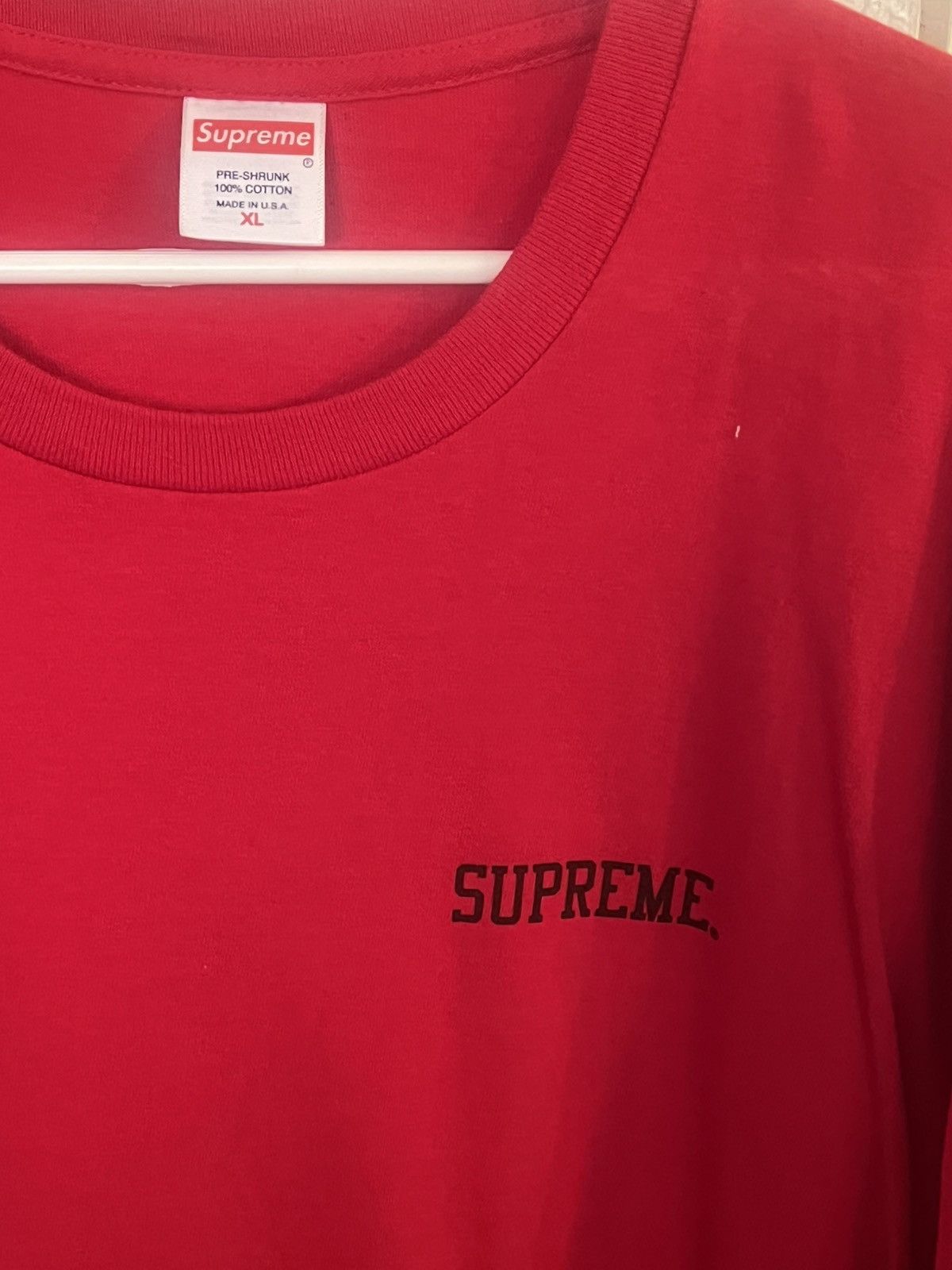 Supreme Supreme Fighter Tee Size US XL / EU 56 / 4 - 4 Thumbnail