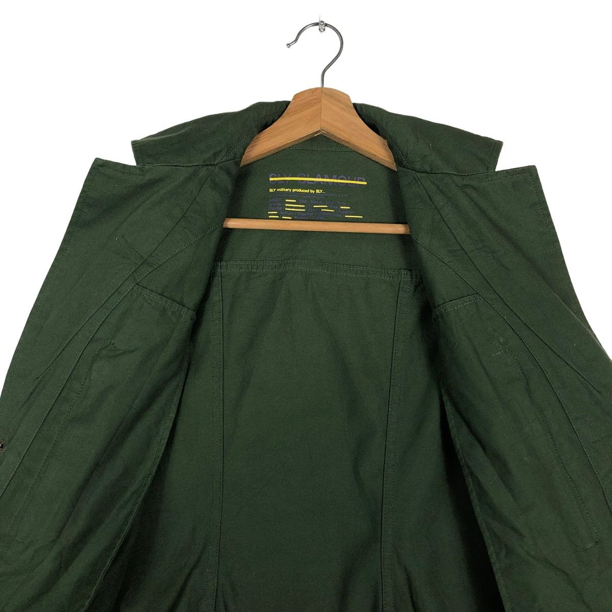 Hysteric Glamour 🔥VINTAGE BIKER MILITARY DESIGN JACKET SLY GLAMOUR JAPAN Size US S / EU 44-46 / 1 - 14 Thumbnail